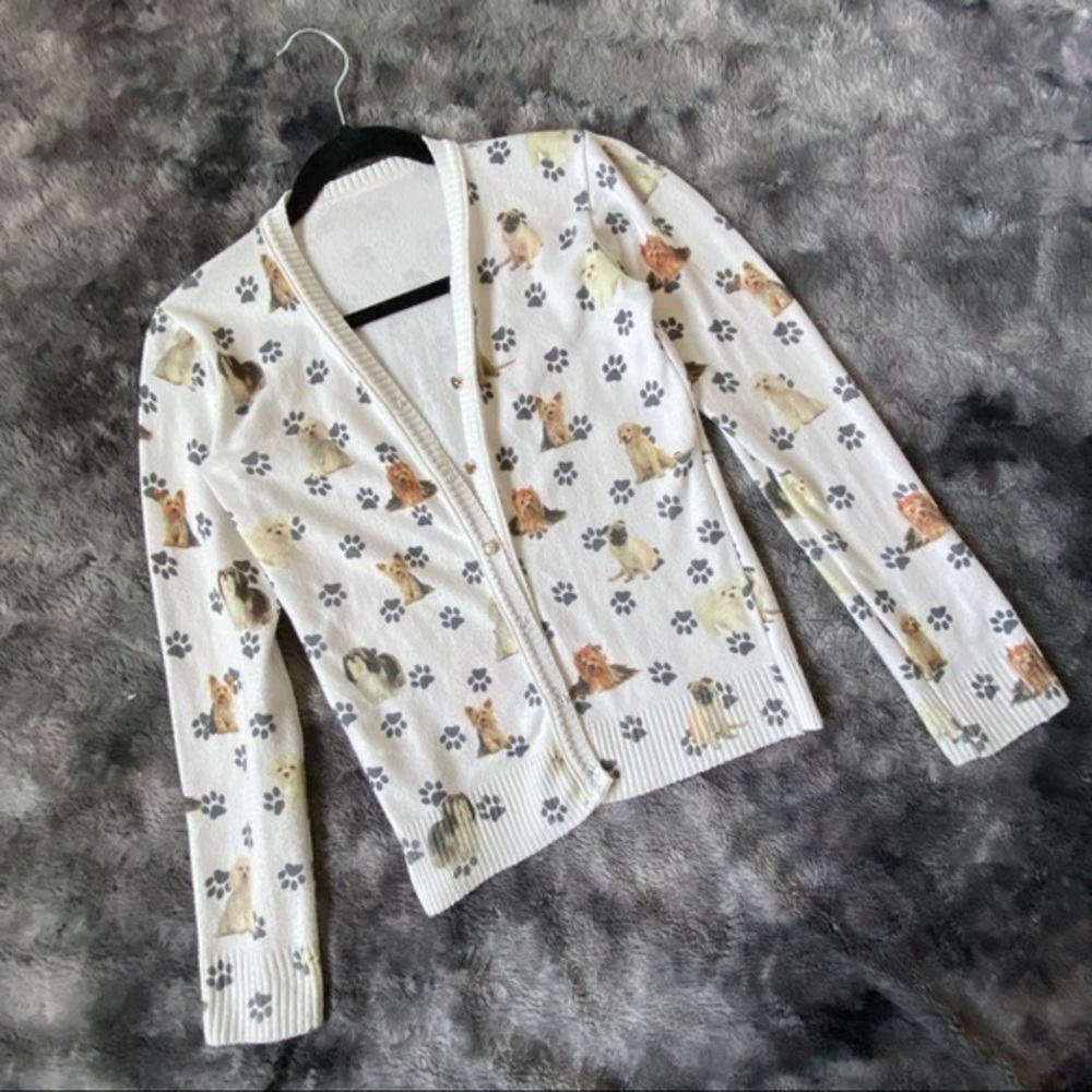 Lil Pups Soft Knit Cardigan